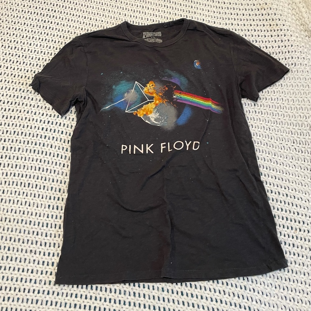 Vintage Retro Style Pink Floyd Graphic Tee